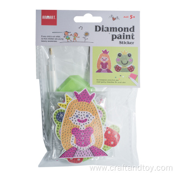 Diamond Painting Stickers Princess and Frog